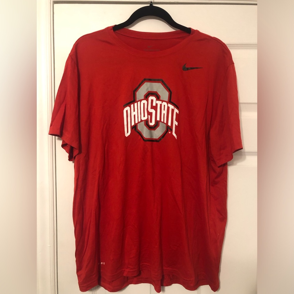 Nike Mens Ohio State Buckeyes Dri-Fit t-shirt. Size XXL. NWT.